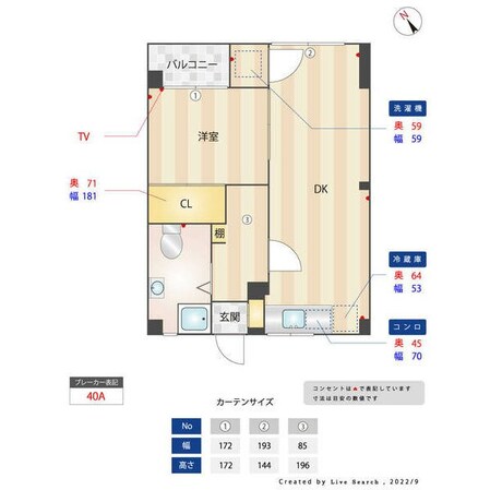 パークサイドコーポの物件間取画像